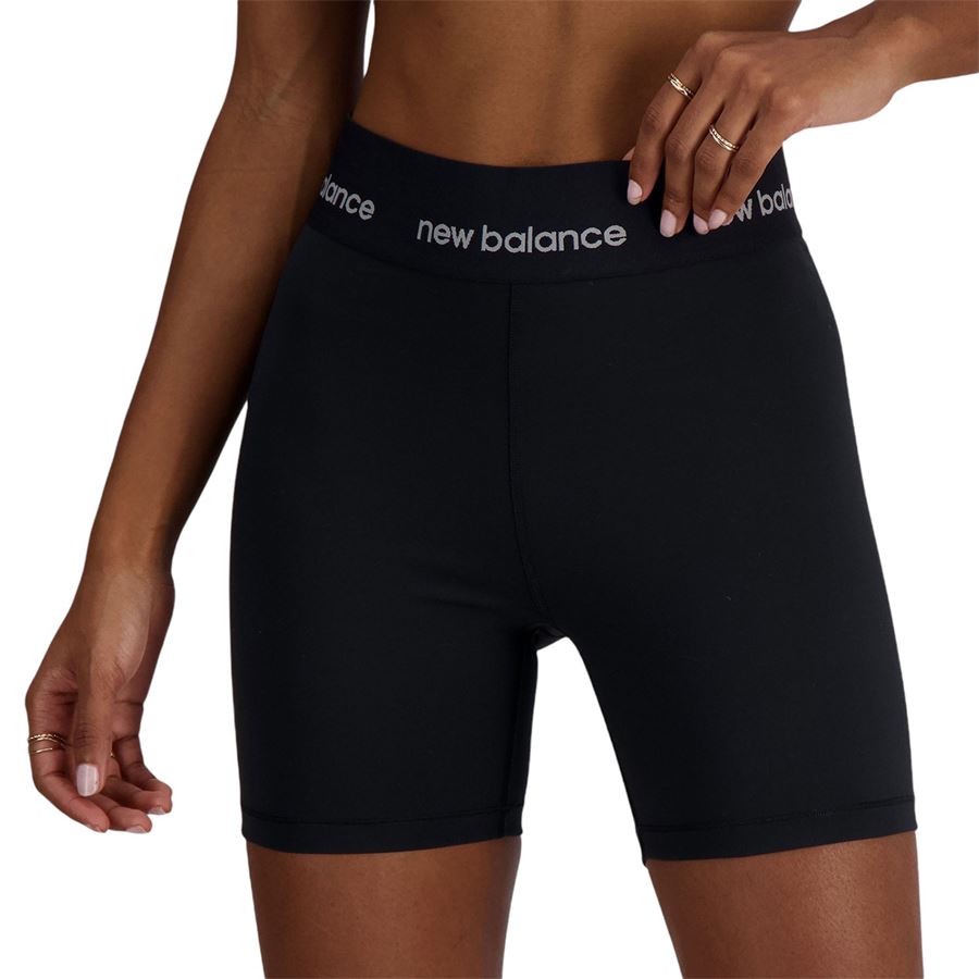 NB Sleek High Rise Sport Short 5 New Balance | WS41182BK